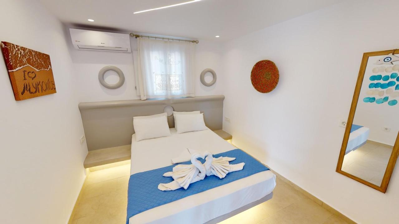 Alexandros Mykonos Apart otel Klouvas Dış mekan fotoğraf