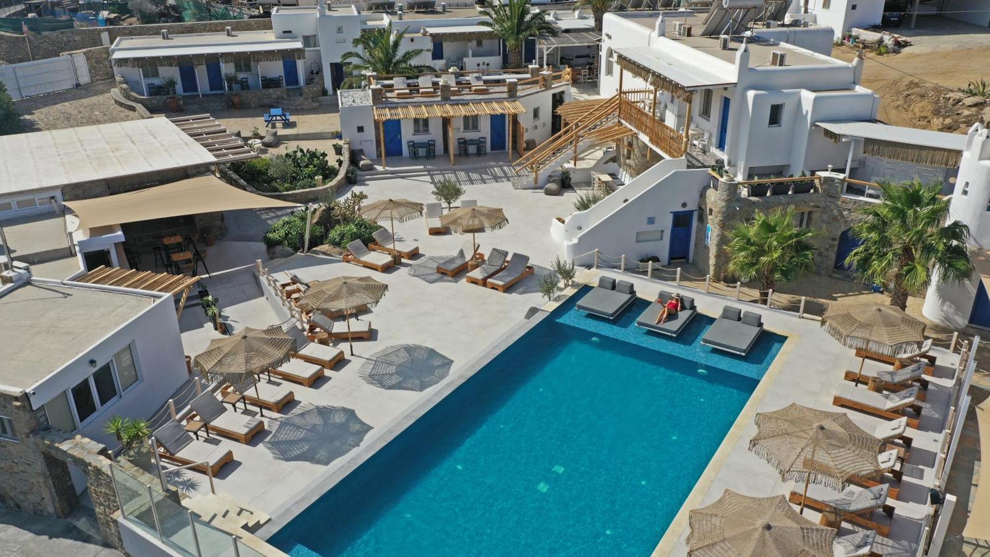 Alexandros Mykonos Apart otel Klouvas Dış mekan fotoğraf