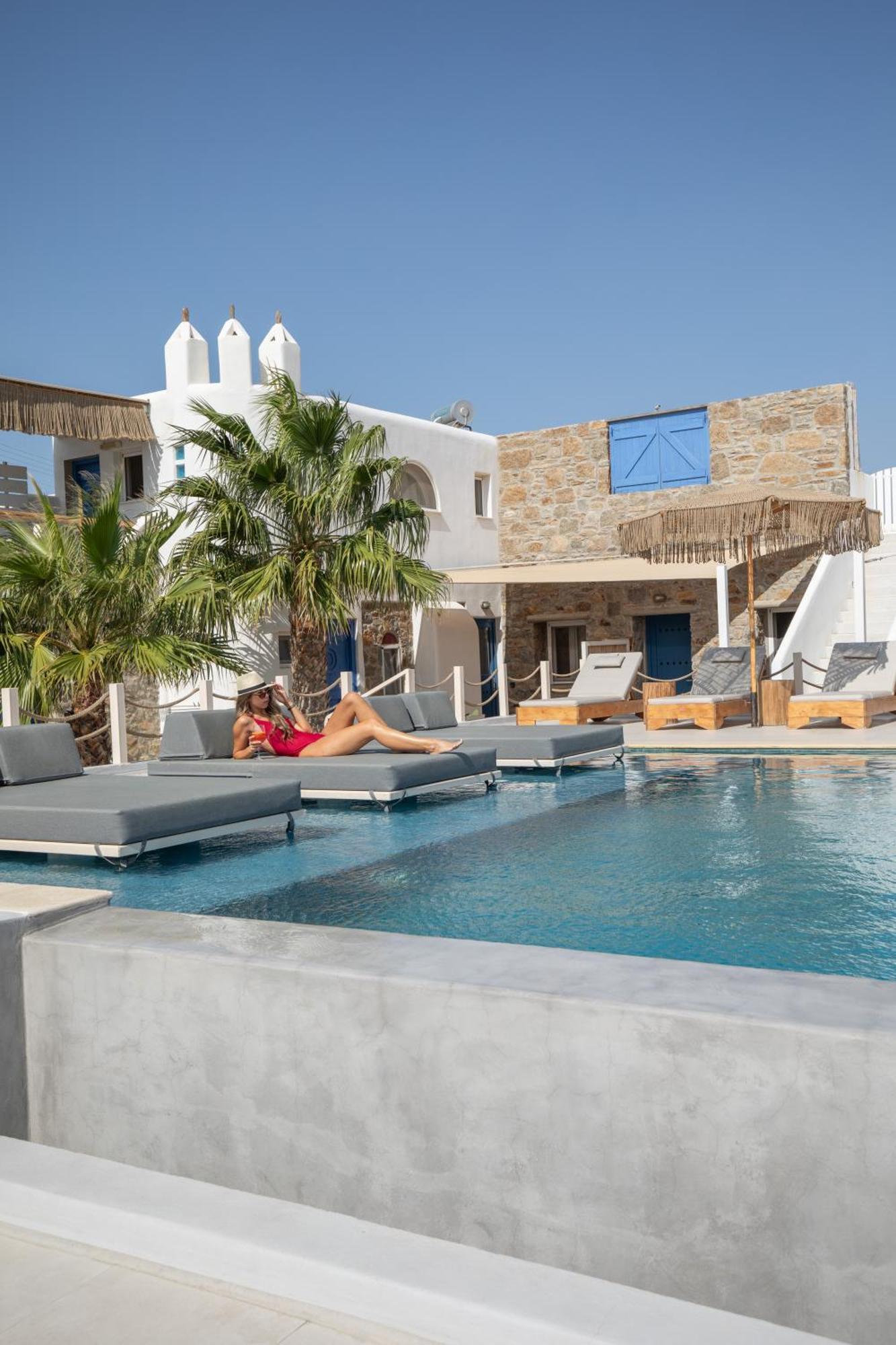 Alexandros Mykonos Apart otel Klouvas Dış mekan fotoğraf