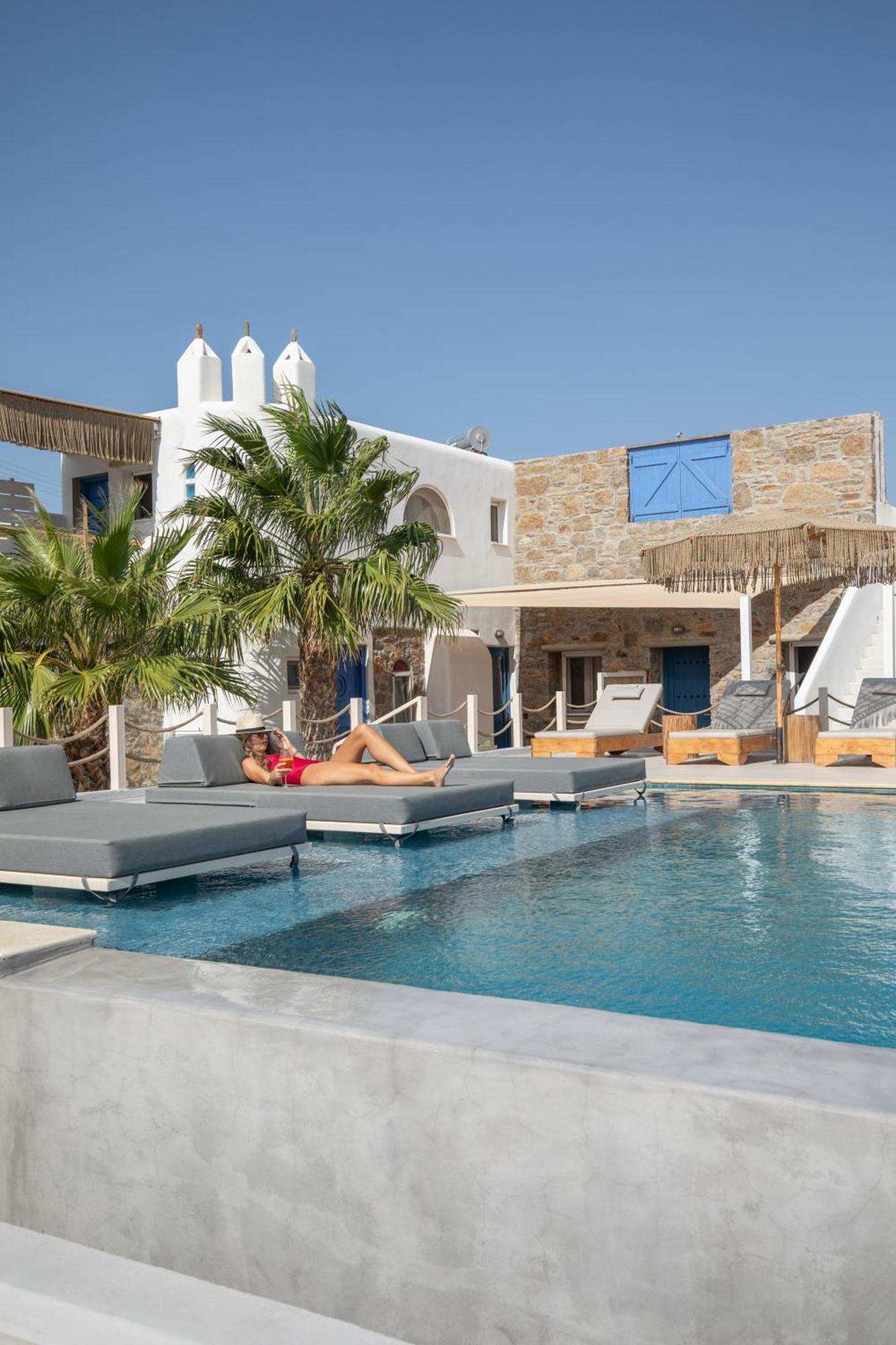 Alexandros Mykonos Apart otel Klouvas Dış mekan fotoğraf