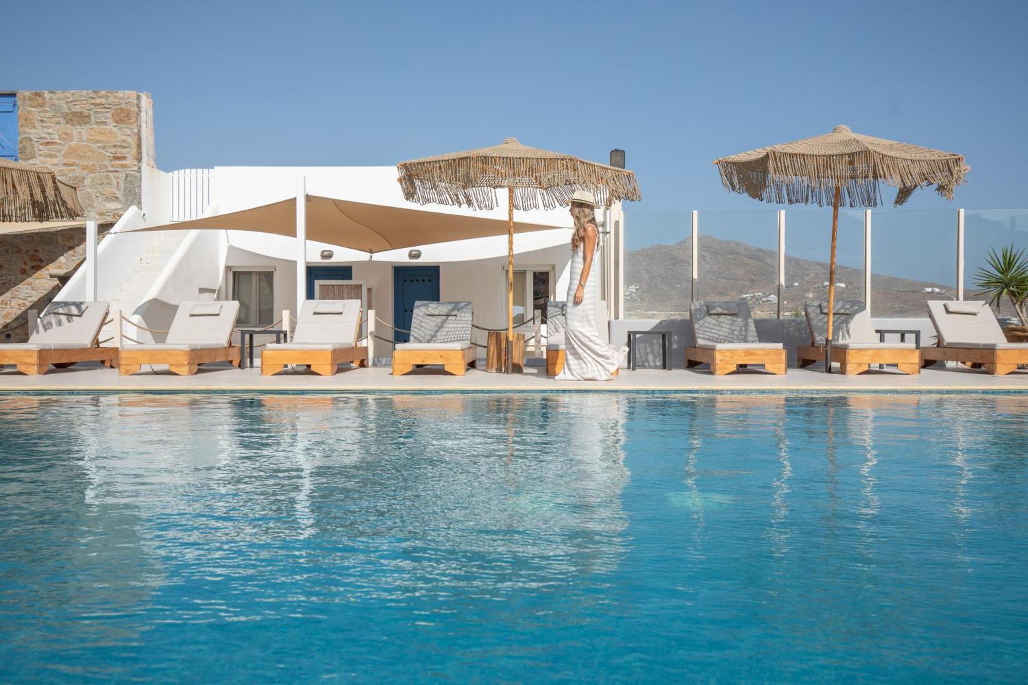 Alexandros Mykonos Apart otel Klouvas Dış mekan fotoğraf