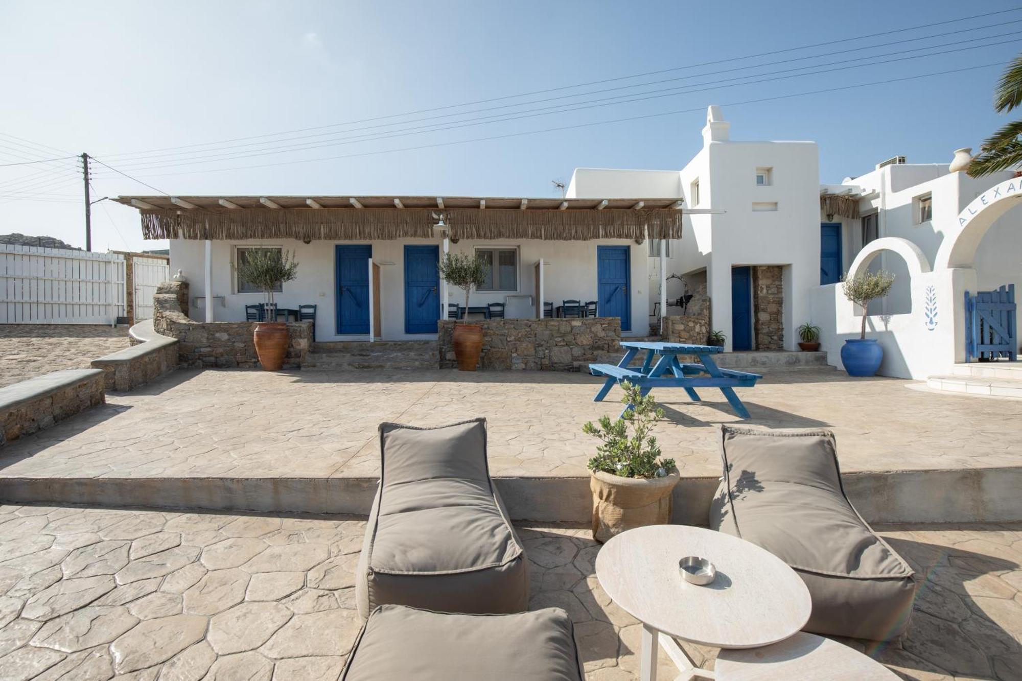 Alexandros Mykonos Apart otel Klouvas Dış mekan fotoğraf