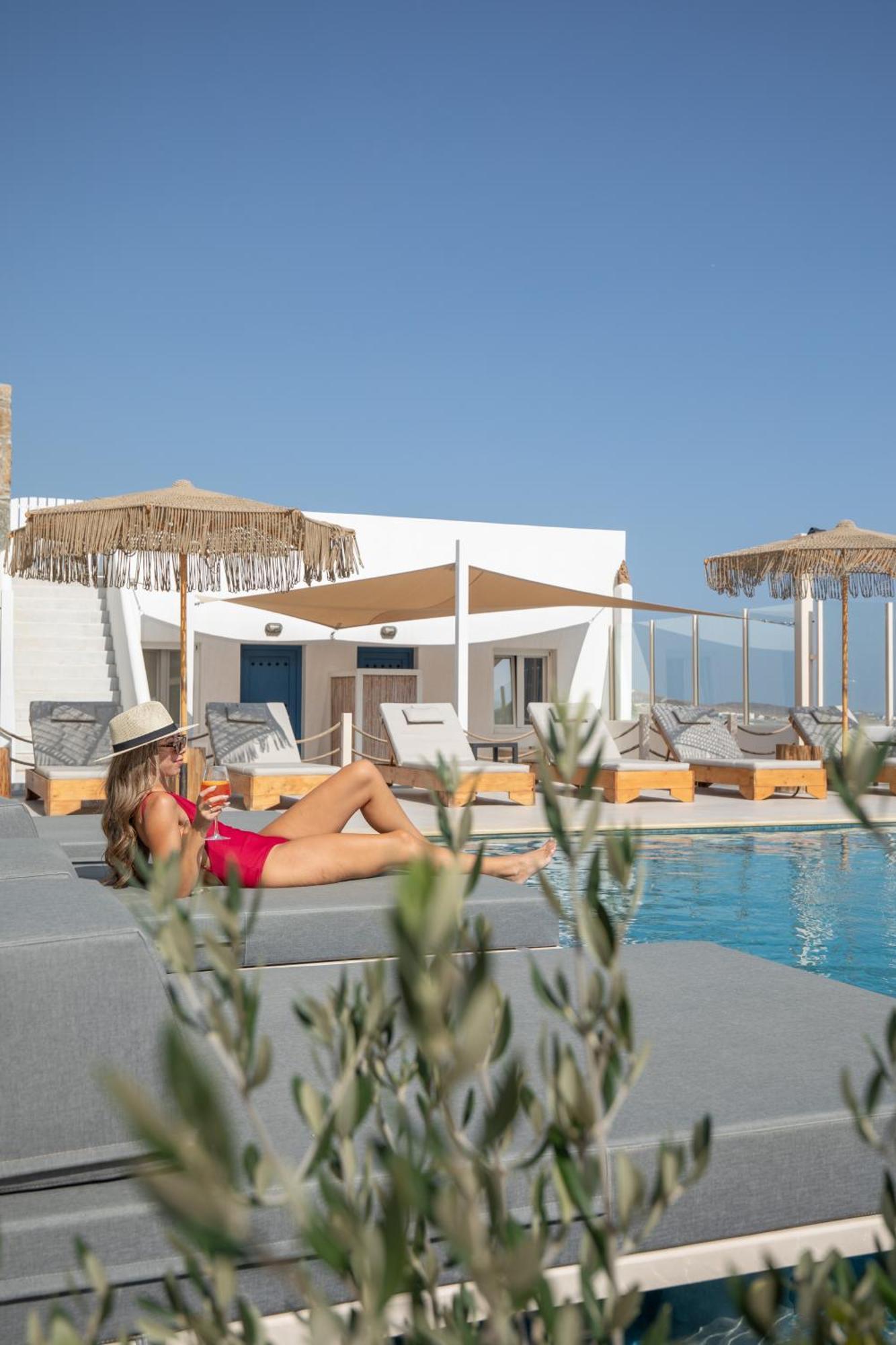 Alexandros Mykonos Apart otel Klouvas Dış mekan fotoğraf