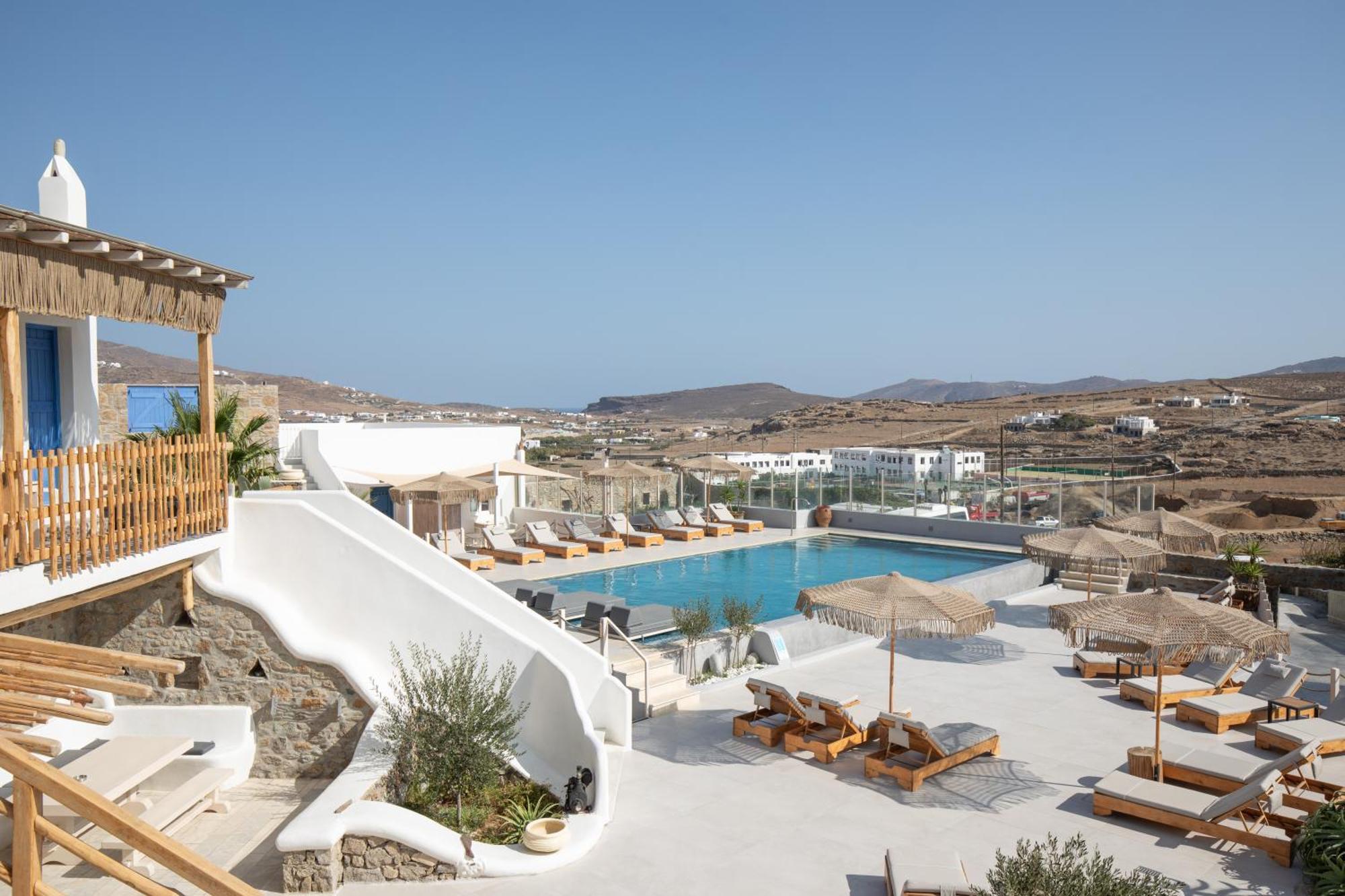 Alexandros Mykonos Apart otel Klouvas Dış mekan fotoğraf